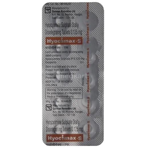 hyocimax (buscopan) 10's